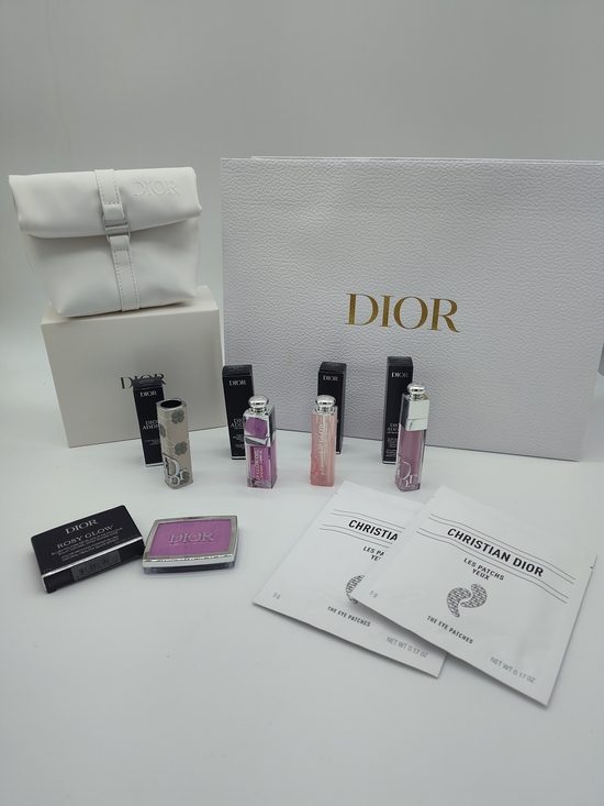 Dior Other - DIOR Limited Edition Charm Beauty Collection Lip Glow Pouch Gift Set NIB